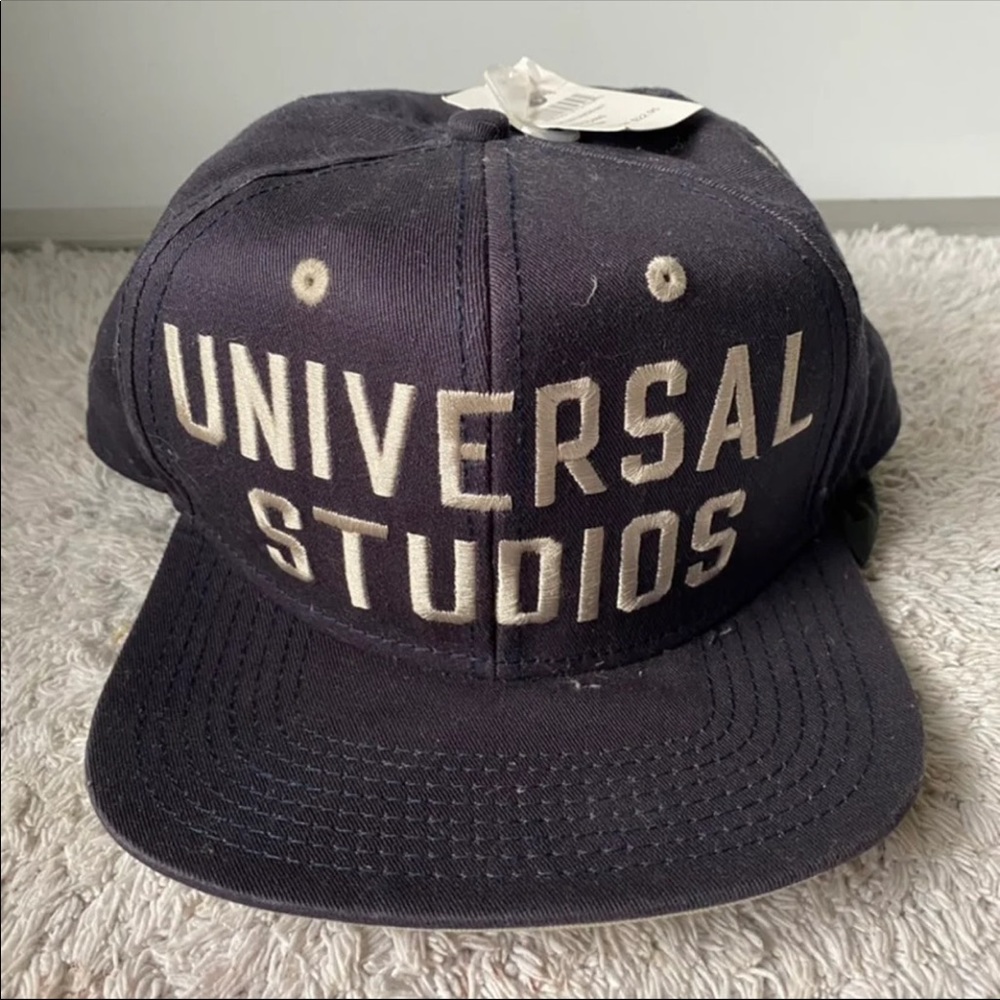 Universal Studios Spellout Blue Adjustable Cap - image 1